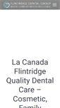 Mobile Screenshot of flintridgedentalgroup.com